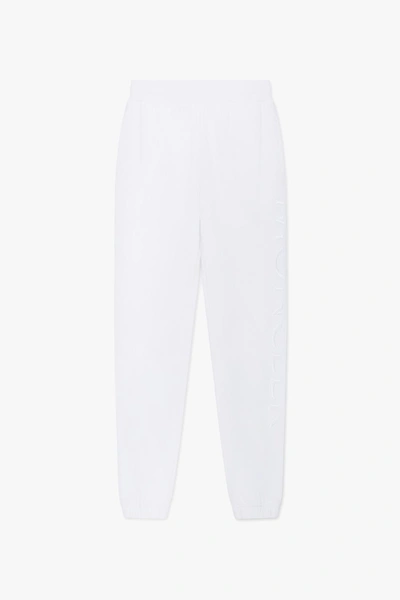 Moncler Sweatpants With Logo In White