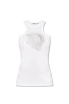 Stella Mccartney Top With Openwork Pattern In White