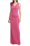 JS COLLECTIONS JS COLLECTIONS ANAIS SLEEVELESS COLUMN GOWN