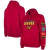 NEW ERA NEW ERA RED DENVER NUGGETS 2023/24 CITY EDITION PULLOVER HOODIE