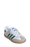 Adidas Originals Samba Og "cloud White/collegiate Green/gum" Sneakers In White/ Green/ Gum 3