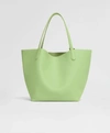 Mansur Gavriel Everyday Soft Leather Tote Bag In Seaglass