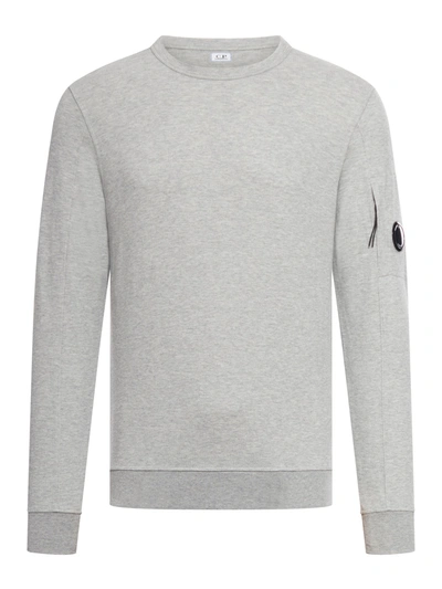 C.p. Company Light Fleece Sweatshirt In Grey