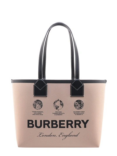 Burberry London Shoulder Bag In Beige