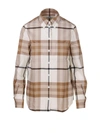 BURBERRY BURBERRY CHECKED LONG-SLEEVED SHIRT