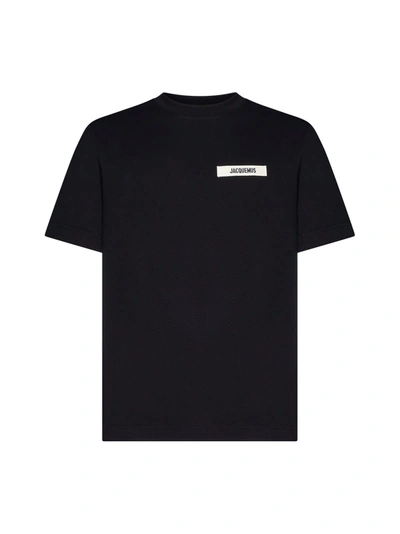 Jacquemus T-shirt In Black