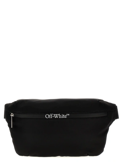 Off-white Logo Fanny Pack In Black