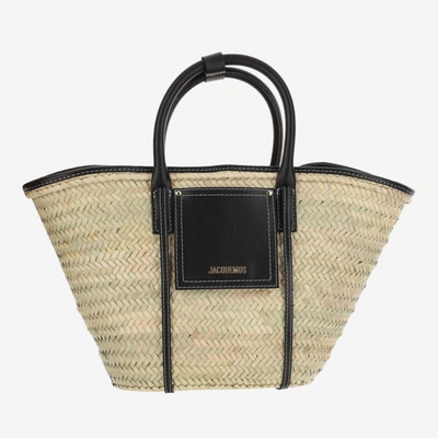 Jacquemus Le Panier Soli In Black