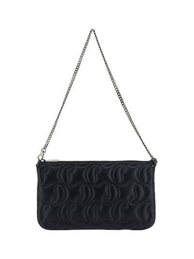 Christian Louboutin Loubila Shoulder Bag In Black/black