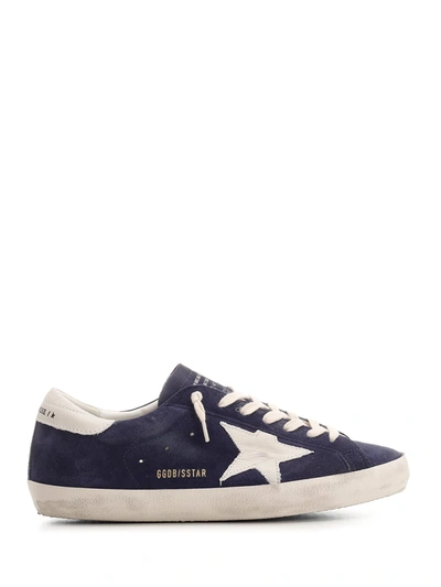 Golden Goose Sneakers Superstar In Blu