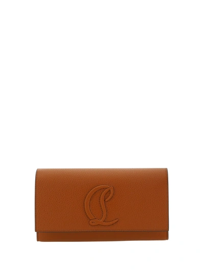 Christian Louboutin By My Side Shoulder Wallet In Cuoio/cuoio