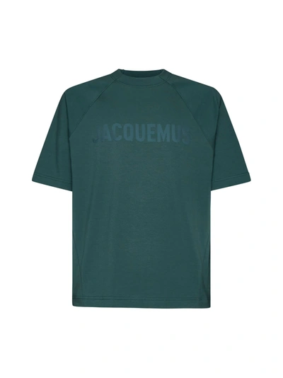 Jacquemus T-shirt In Dark Green