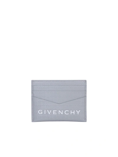 Givenchy Lettering Logo Grey Cardholder