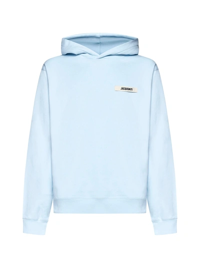 Jacquemus Fleece In Light Blue