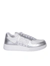 GIVENCHY GIVENCHY G4 LOW SILVER SNEAKERS