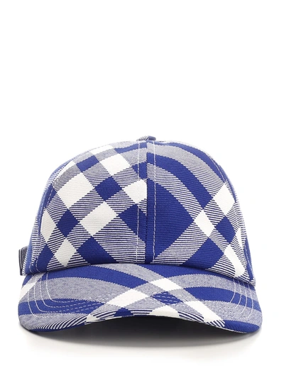 Burberry Baseball Hat In Multicolor