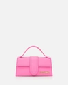 Jacquemus Le Grand Bambino Top-handle Bag In Neon Pink