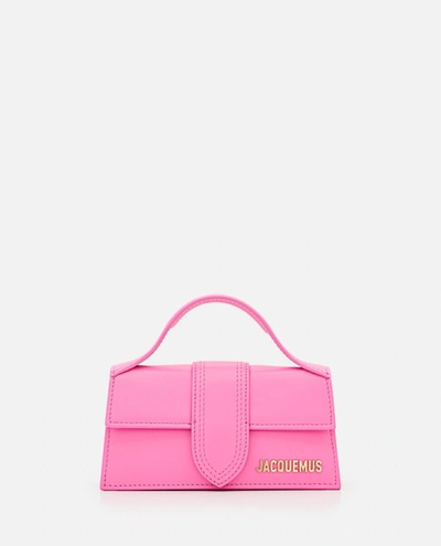 Jacquemus Le Grand Bambino Top-handle Bag In Neon Pink