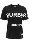 BURBERRY BURBERRY HORSEFERRY PRINTED OVERSIZED T-SHIRT