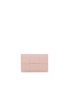 Bottega Veneta Cassette Credit Card Holder In Pink