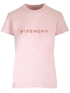 GIVENCHY GIVENCHY FITTED SIGNATURE T-SHIRT