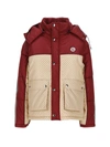 GUCCI GUCCI GG COLOR BLOCKED HOODED JACKET