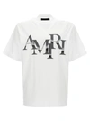 AMIRI AMIRI STAGGERED CHROME T-SHIRT