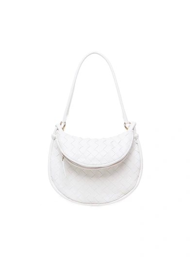 Bottega Veneta Gemini Bag Small In White