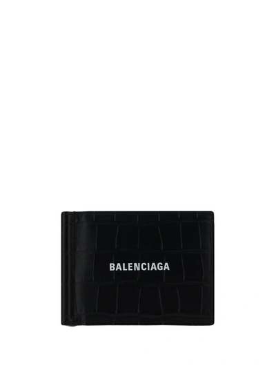 Balenciaga Wallets In Black