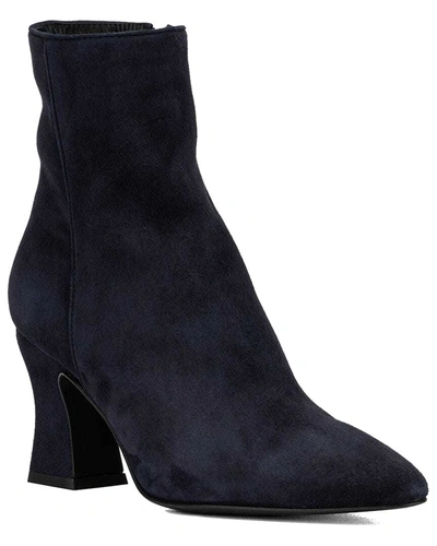 Aquatalia Claina Weatherproof Suede Boot In Black