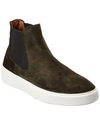 Aquatalia Demario Chelsea Sneaker In Green