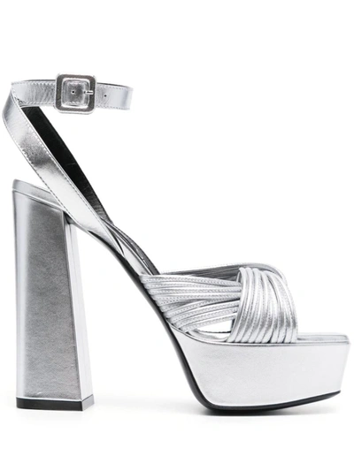 Sergio Rossi Sandals In Silver