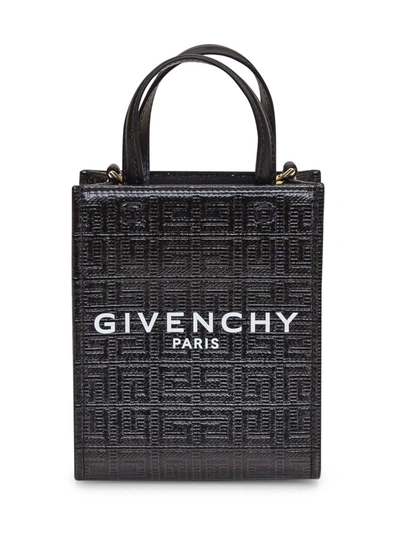 Givenchy G Tote Mini Vertical Bag In Black