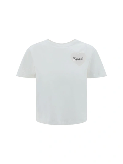 Dsquared2 T-shirts In Bianco