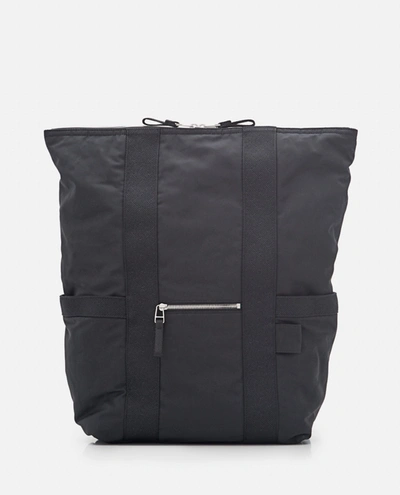 Bottega Veneta Nylon Backpack In Black