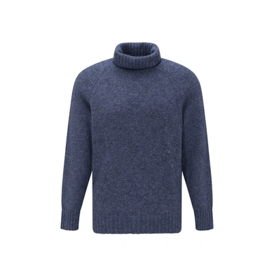 Brunello Cucinelli Sweater In Blue