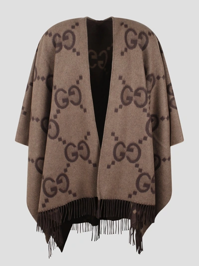 Gucci Coats In Brown