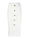Balmain Skirt In Fa Blanc