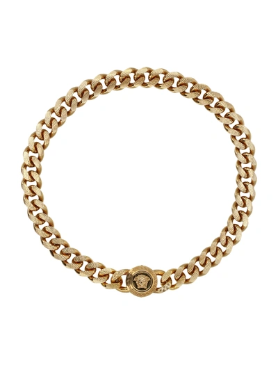 Versace Medusa Chain Necklace In Gold