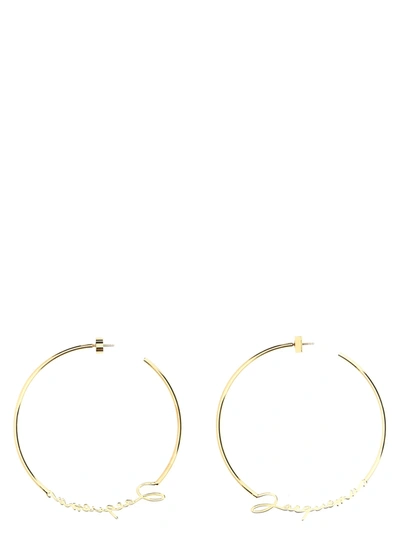 Jacquemus Les Créoles  Earrings In Gold