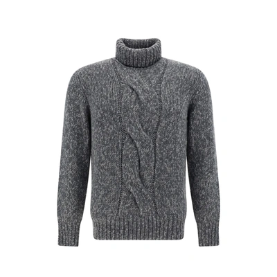 Brunello Cucinelli Sweater In Gray