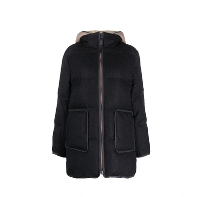 BRUNELLO CUCINELLI BRUNELLO CUCINELLI HOODED PUFF COAT