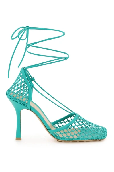 Bottega Veneta Stretch Pumps In Green