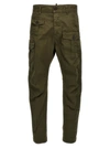 Dsquared2 Sexy Cargo Pants Green In Military Green