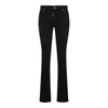 Dsquared2 Mid-rise Flared Jeans In Nero