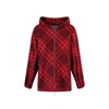 Burberry Windbreaker Jacket Women In Red