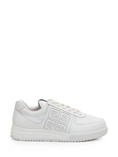 Givenchy White G4 Leather Trainer