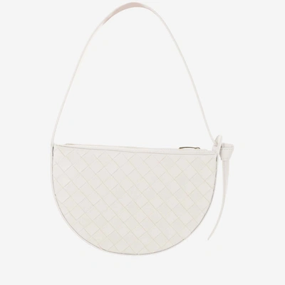 Bottega Veneta Mini Knot Shoulder Bag In White