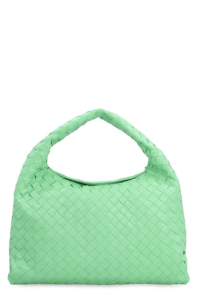 Bottega Veneta Small Hop Shoulder Bag In Green