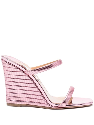 Aquazzura Sandals In Pink